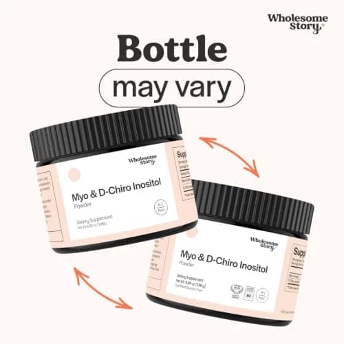 Wholesome Story Myo-Inositol & D-Chiro Inositol Powder | 2000mg:50mg Ratio, 90 Servings | Supports Hormonal Balance & Ovarian Function thumbnail 2