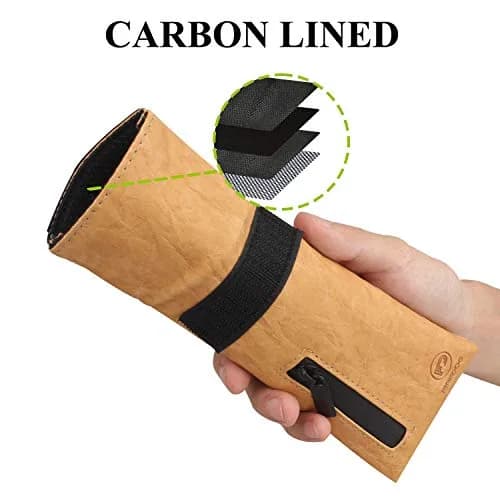 FIREDOG Smell Proof Pouch 7.9cm (3.1") x 15.2cm (6") | Activated Carbon Odor Protection thumbnail 4