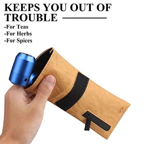 FIREDOG Smell Proof Pouch 7.9cm (3.1") x 15.2cm (6") | Activated Carbon Odor Protection thumbnail 6