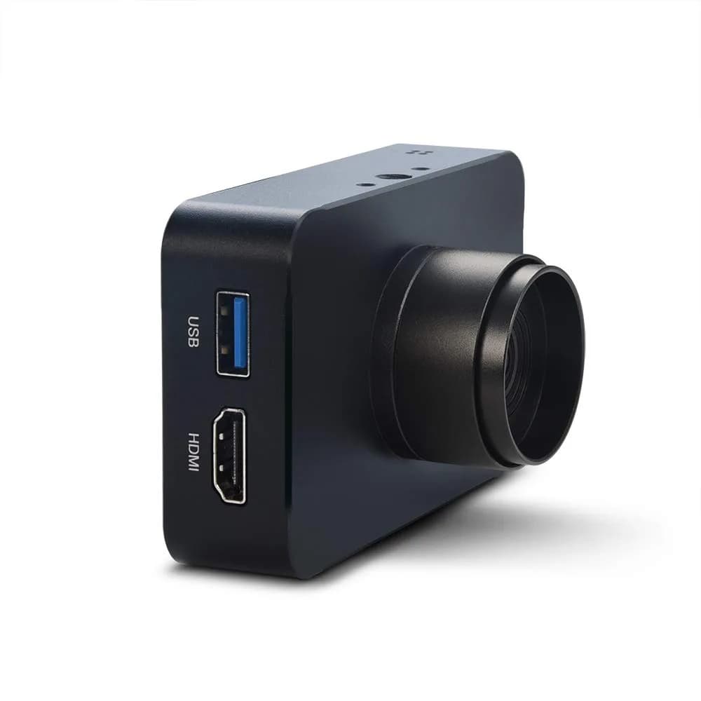 MOKOSE 12MP HDMI Camera 1080P USB Webcam 4K Recording | Industry C/CS-Mount Lens — 3.2MM ( Manual Wide Angle lens )
