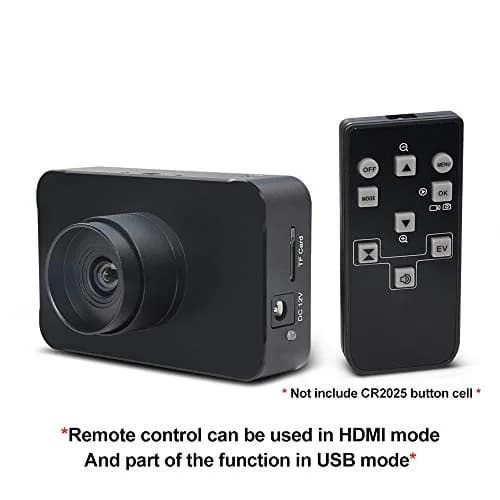 MOKOSE 12MP HDMI Camera 1080P USB HD Streaming Webcam, Recording 4K@30FPS Industry C/CS-Mount Camera with 3.2mm No Distortion Manual Lens thumbnail 2