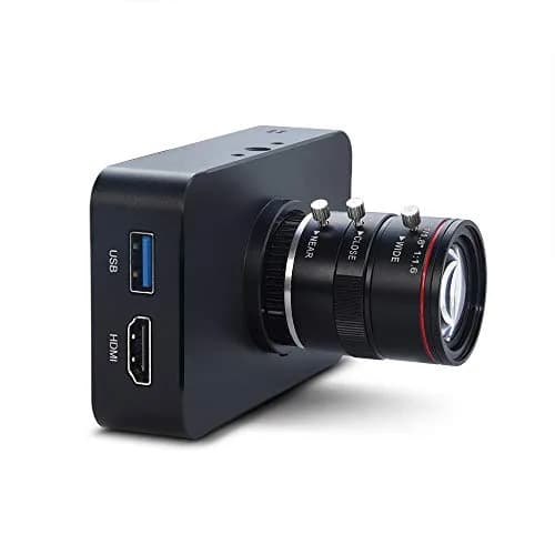 MOKOSE 12MP HDMI Camera 1080P USB Webcam 4K Recording | Industry C/CS-Mount Lens thumbnail 1