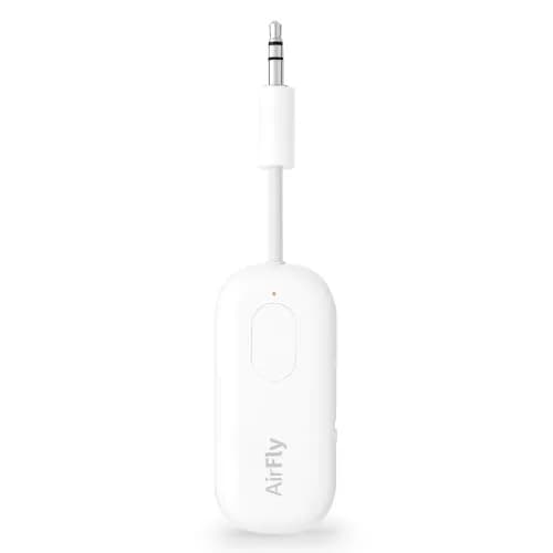 Twelve South AirFly Pro Bluetooth Wireless Audio Transmitter & Receiver, White | Transmits Audio from Any 3.5mm Jack thumbnail 1