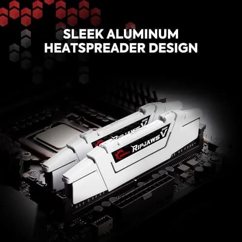 G.SKILL RipjawsV Series DDR4 RAM 32GB (2x16GB) 3600MT/s CL16-19-19-39 1.35V for Desktop thumbnail 4