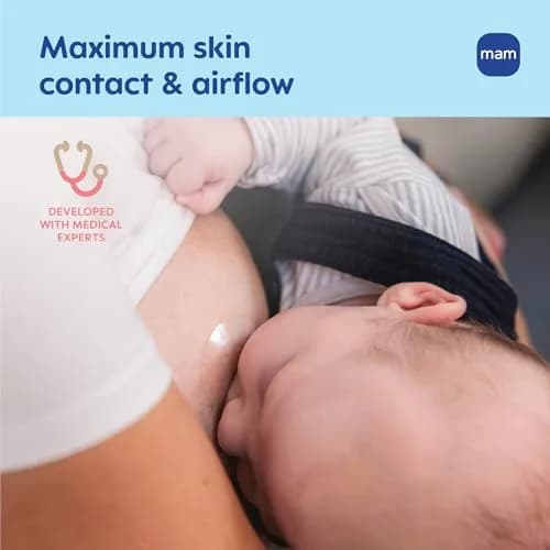 MAM Nipple Shields for Breastfeeding Large 23mm, 2 Pack | Developed with Lactation Experts for Latch Assistance thumbnail 5