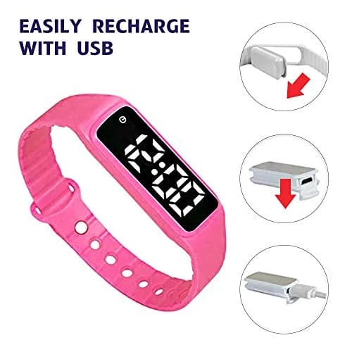 e-vibra 8 Alarm Vibrating Alarm Watch Small | Discreet Reminder for Daily Routines thumbnail 3