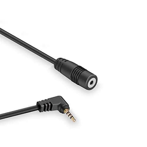 YQMAJIM 16.5 Ft (5m) 2.5mm Extension Cord for Dash Cam Rear Camera | Plug & Play Signal Cable thumbnail 2