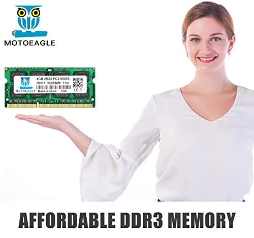 motoeagle DDR3 1066MHz SODIMM 8GB (2x4GB) RAM Kit | Upgrade Laptop Performance thumbnail 5