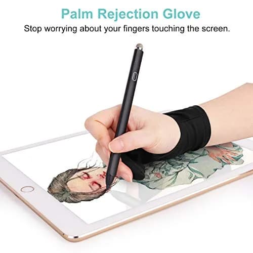 Mixoo Artist Gloves 2 Pack - Small | Palm Rejection Gloves for Drawing Tablets, iPad, and Sketching thumbnail 6