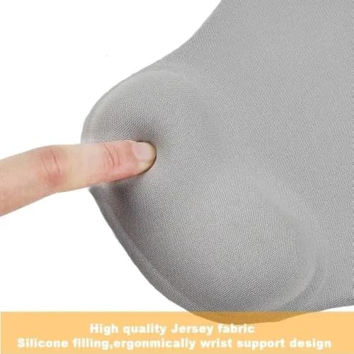 DEMON CHEST Office Mousepad with Gel Wrist Support | Ergonomic Gaming Desk Mat 9in x 7.5in thumbnail 4