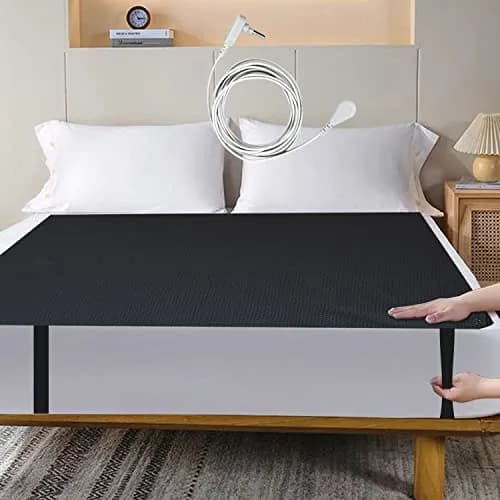 NewBeau Grounding Mat for Bed 54"x71" | Improve Sleep & Reduce Pain thumbnail 1