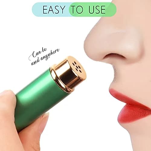 YGDZ Essential Oil Inhaler 5pcs Aluminum with 10 Cotton Wicks | Refillable Personal Nasal Aromatherapy Tubes thumbnail 5