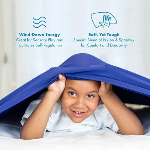 Harkla Sensory Compression Sheet for Kids Twin | Breathable & Calming Sleep Solution thumbnail 9