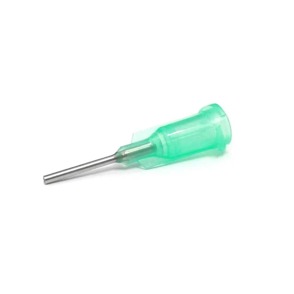 SANANTS 18 Gauge x 0.5 inch Blunt Tip Dispensing Needles, Green 50 PCS | Industrial Precision Applicators - main product image