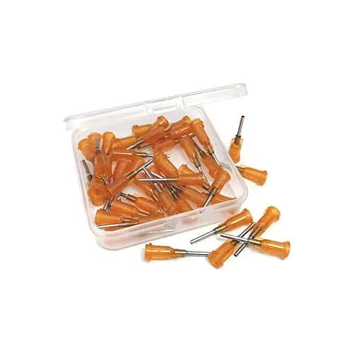 SANANTS 15 Gauge 0.5in Blunt Tip Dispensing Syringe Needle Amber | Precision Stainless Steel thumbnail 3