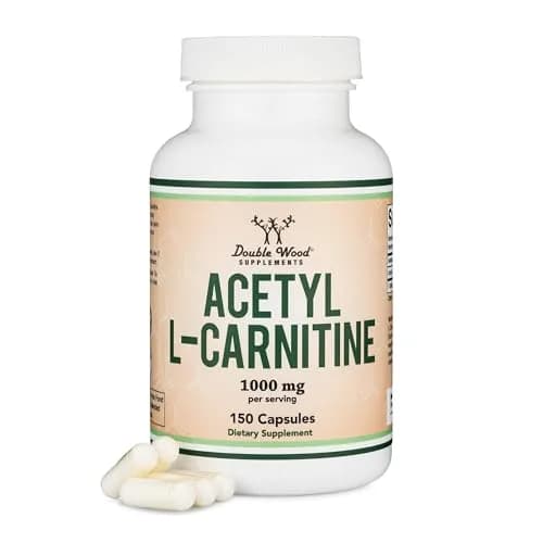 Double Wood Supplements Acetyl L-Carnitine 1,000mg | Memory + Energy Support, 150 Capsules thumbnail 1
