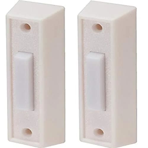 Newhouse Hardware Two-Note Electric Modern Door Chime Kit with 2 Lighted Push-Buttons & 16VAC Transformer | Wired Installation thumbnail 4