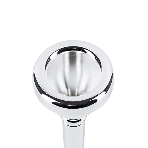 EASTROCK Standard Tuba Mouthpiece Silver Plated Size U | Rich and Elegant Sounds for Tuba Players thumbnail 3