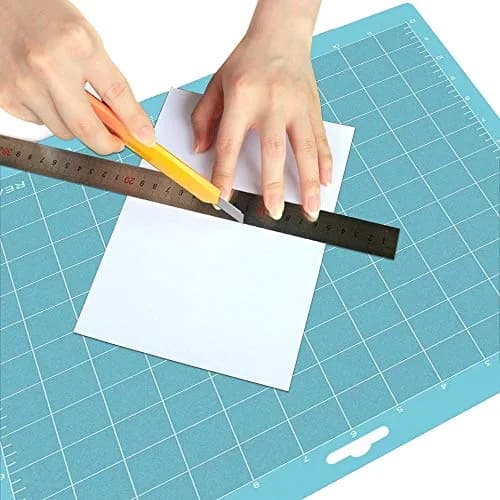 REALIKE 12x12 Inch Cutting Mat Set (3 Mats: LightGrip, StandardGrip, StrongGrip) | Gridded Adhesive Non-Slip Mat for Silhouette Cameo Crafts, Quilting, Sewing thumbnail 4
