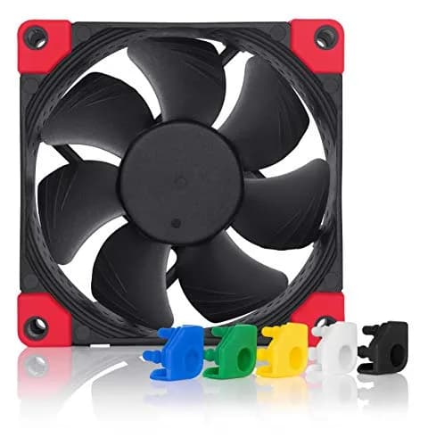 Noctua NF-A8 PWM chromax.Black.swap 80mm Fan | Quiet Cooling for Compact PCs thumbnail 1