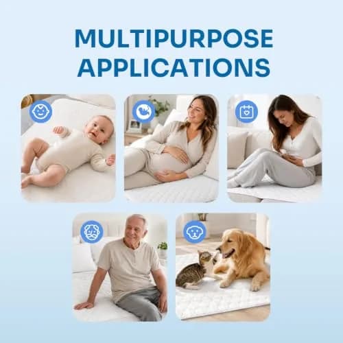 Conkote Heavy Absorbency Bed Pad 34"x36" (4 Pack) | Waterproof Mattress Protector thumbnail 5