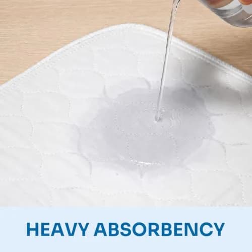 Conkote Heavy Absorbency Bed Pad 34"x36" (4 Pack) | Waterproof Mattress Protector thumbnail 2