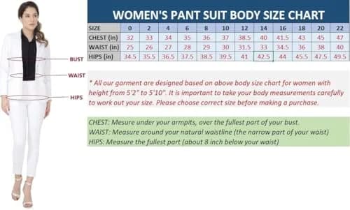 Marycrafts Women's Black Two Piece Pant Suit Set Size 4 | Tailored Fit for Work & Business thumbnail 7