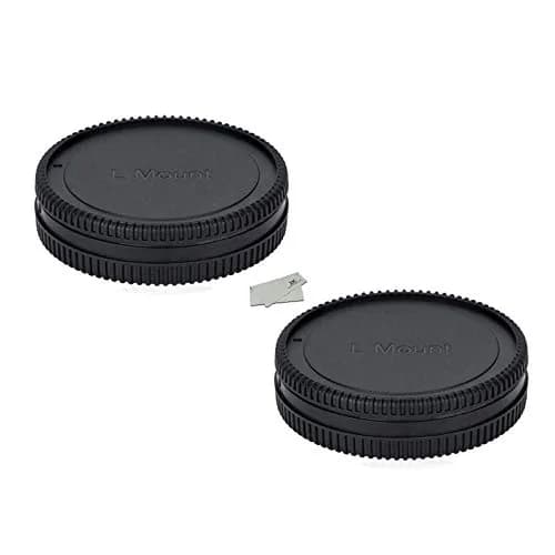 JJC L Mount Body Cap and Rear Lens Cap Kit 2-Pack | Protects Sensor & Lens from Dust, Moisture thumbnail 1