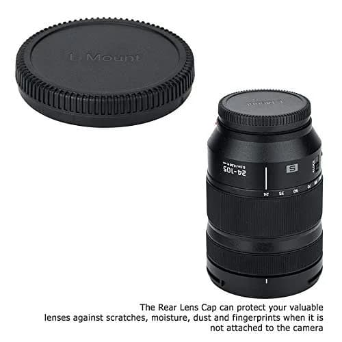 JJC L Mount Body Cap and Rear Lens Cap Kit 2-Pack | Protects Sensor & Lens from Dust, Moisture thumbnail 5