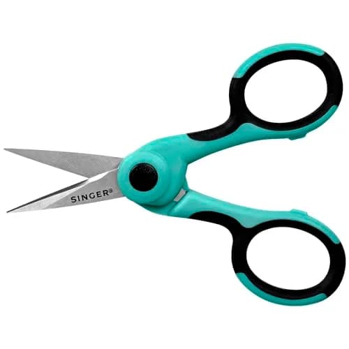 SINGER 4.5" Serger & Detail Embroidery Scissors, Sharp Tip, 6 Count | Precision Crafting Tool for Sewing & Embroidery thumbnail 8