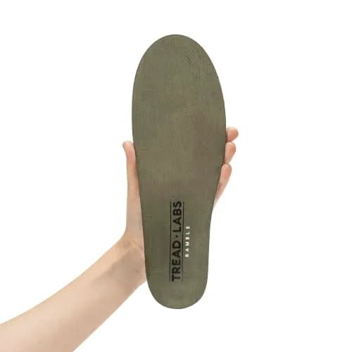 Tread Labs Ramble Insoles for Flat Feet & High Arches | Firm, Medical-Grade Arch Support (Women's 14-14.5 US / Men's 13-13.5 US, Green) thumbnail 5
