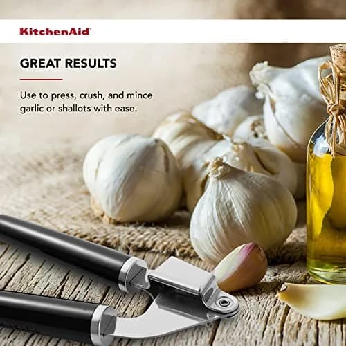 KitchenAid Garlic Press Classic | Rust-Resistant Stainless Steel, Dishwasher Safe, 1 Size thumbnail 3