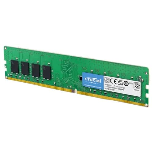 Crucial 32GB DDR4 RAM 3200MHz (PC4-25600) UDIMM 288-Pin | Downclockable to 2933/2666MHz thumbnail 1