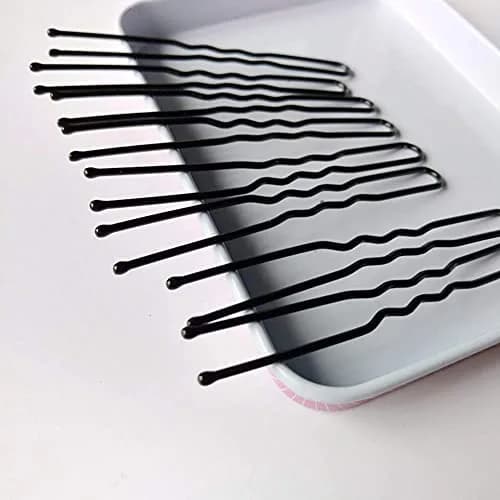 TAPBULL U Shaped Hair Pins 120 Count (6.8 cm / 2.68 in) | Secure Hold for Bridal & Wedding Styles thumbnail 5