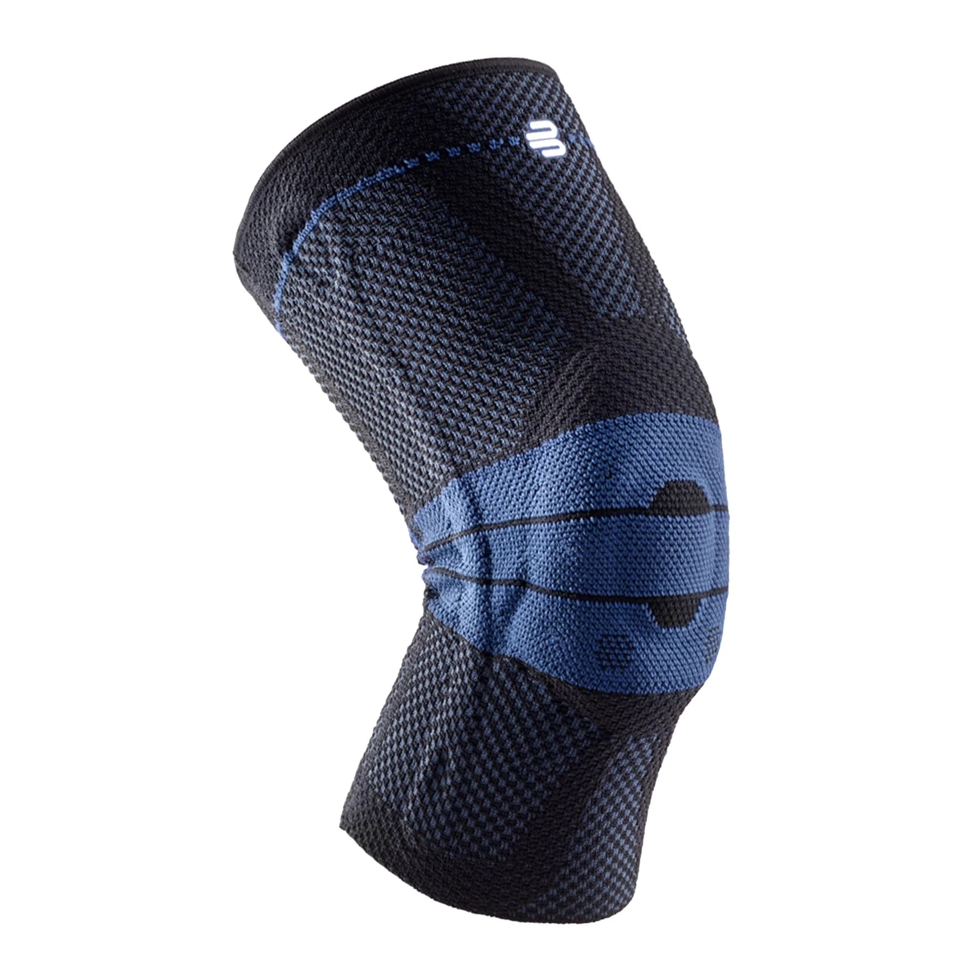 Bauerfeind GenuTrain Knee Brace Size 3 Titanium | Targeted Support for Pain Relief and Stabilization — Black / 3