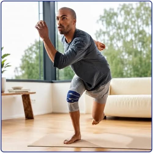 Bauerfeind GenuTrain Knee Brace Size 3 (Black) | Targeted Support for Pain Relief and Stabilization thumbnail 7