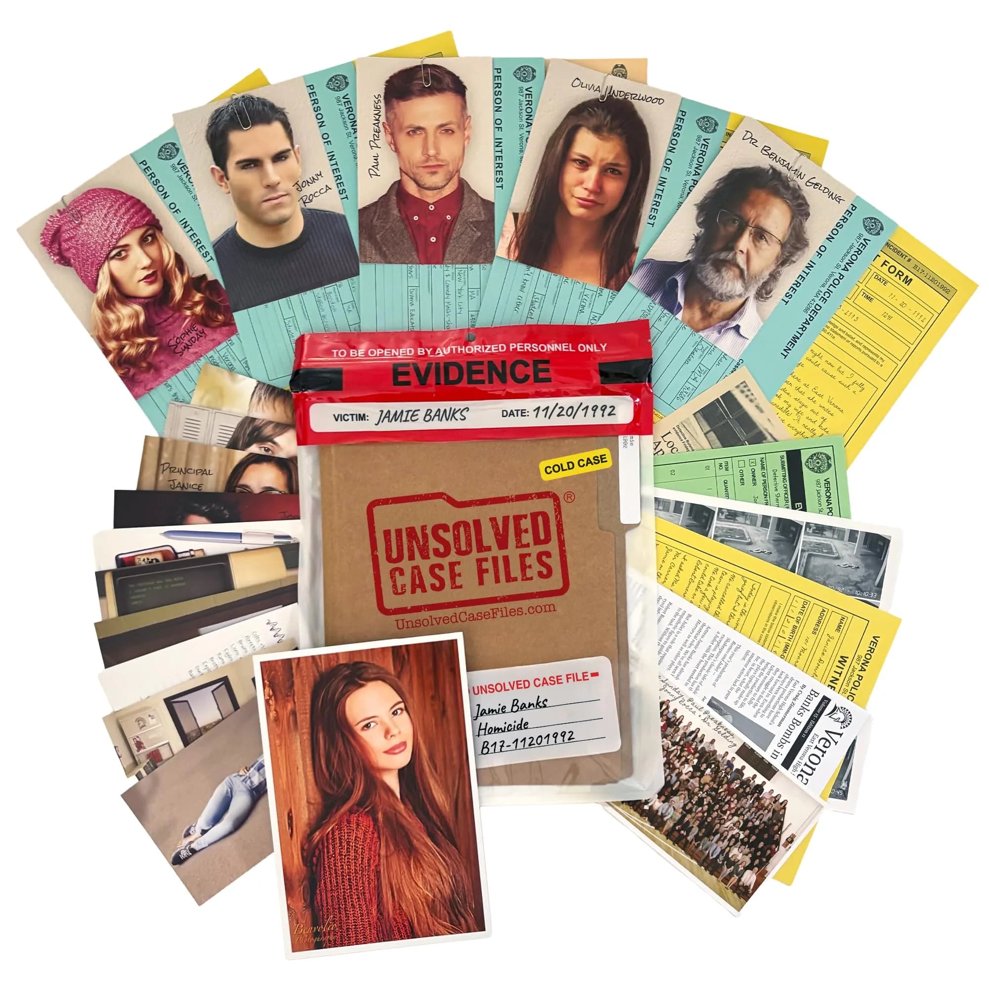 Unsolved Case Files | Banks, Jamie - Cold Case Murder Mystery Game | Can You Solve The Crime?