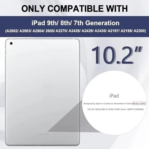 rantice iPad 9th/8th/7th Gen Case | Shockproof Rugged Drop Protection with Kickstand (10.2") thumbnail 2