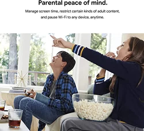Google Nest Wifi Router and 2 Points - WiFi Extender with Smart Speaker - Works with Google WiFi (3 Pack, Snow) thumbnail 7