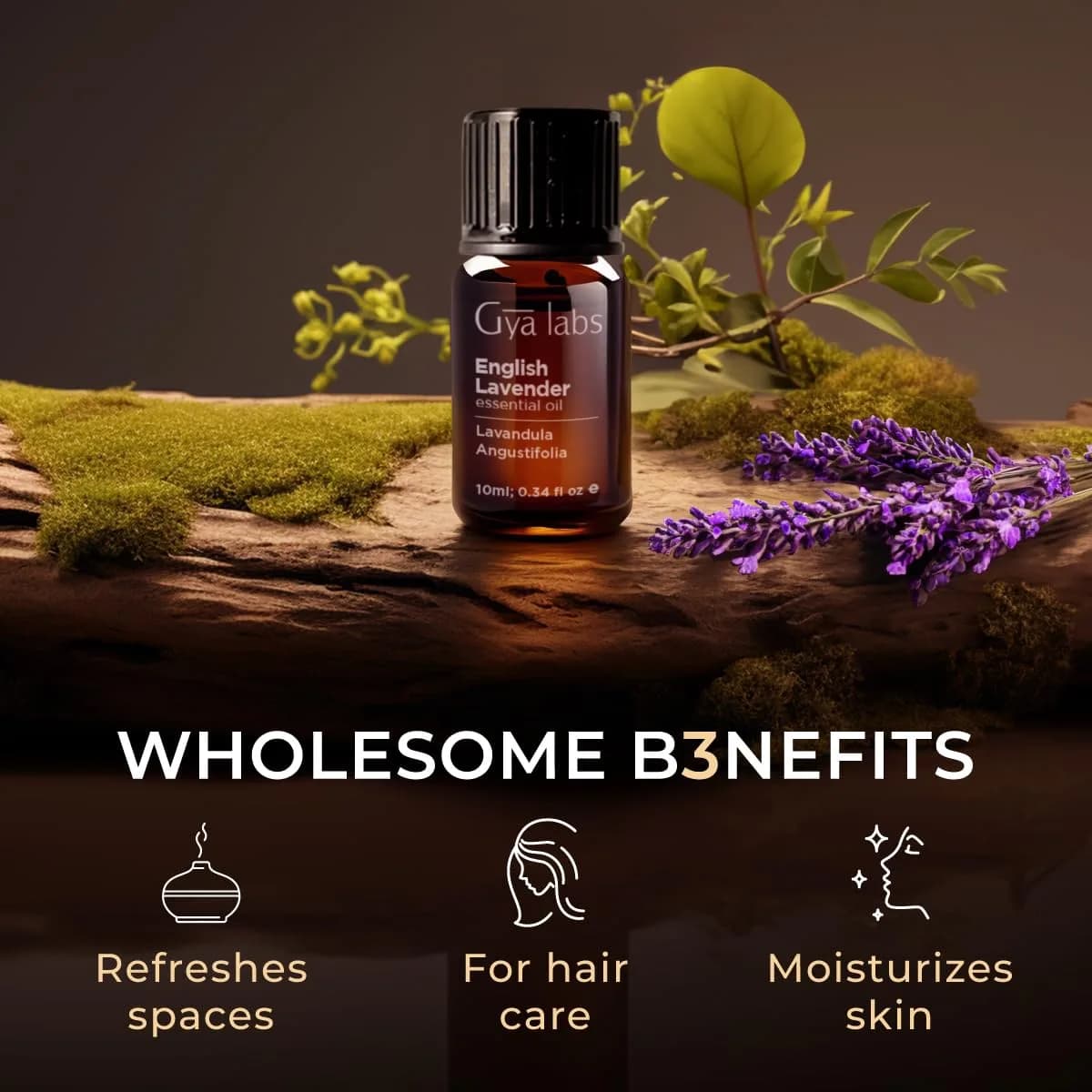 Gya Labs 100% Pure English Lavender Essential Oil, 0.34 Fl Oz (10ml) | Calming Scent for Diffuser & Skin Care thumbnail 5
