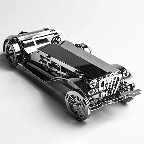Time for Machine Glorious Cabrio Metal Model Car Kit 174mm | Moving Wind-Up Mechanism thumbnail 5