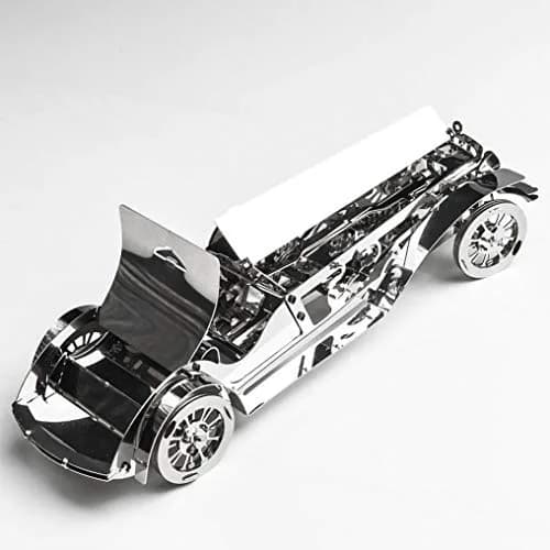 Time for Machine Glorious Cabrio Metal Model Car Kit 174mm | Moving Wind-Up Mechanism thumbnail 6