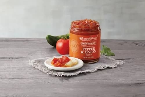 Harry & David Bacon Pepper & Onion Relish 10 oz | Classic American Flavor for Burgers & Hot Dogs thumbnail 2