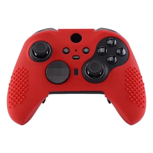 eXtremeRate PlayVital Red Anti-Slip Silicone Cover for Xbox Elite Series 2 | Controller Protective Case with Thumb Caps thumbnail 8