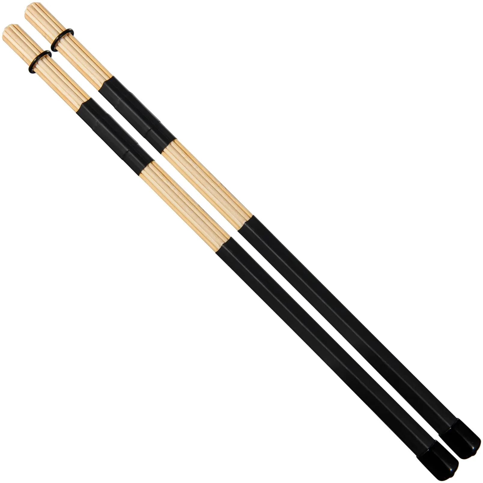 LALAOKS Bamboo Drumsticks for Jazz Folk Music, Black | 1 Pair - main product image