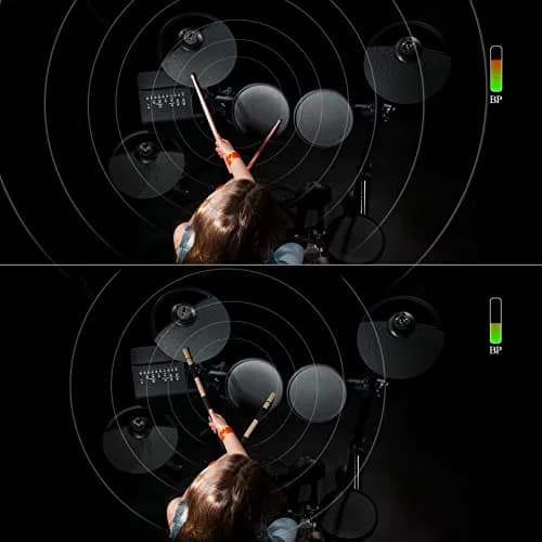 LALAOKS Bamboo Drumsticks for Jazz Folk Music, Black | 1 Pair thumbnail 7