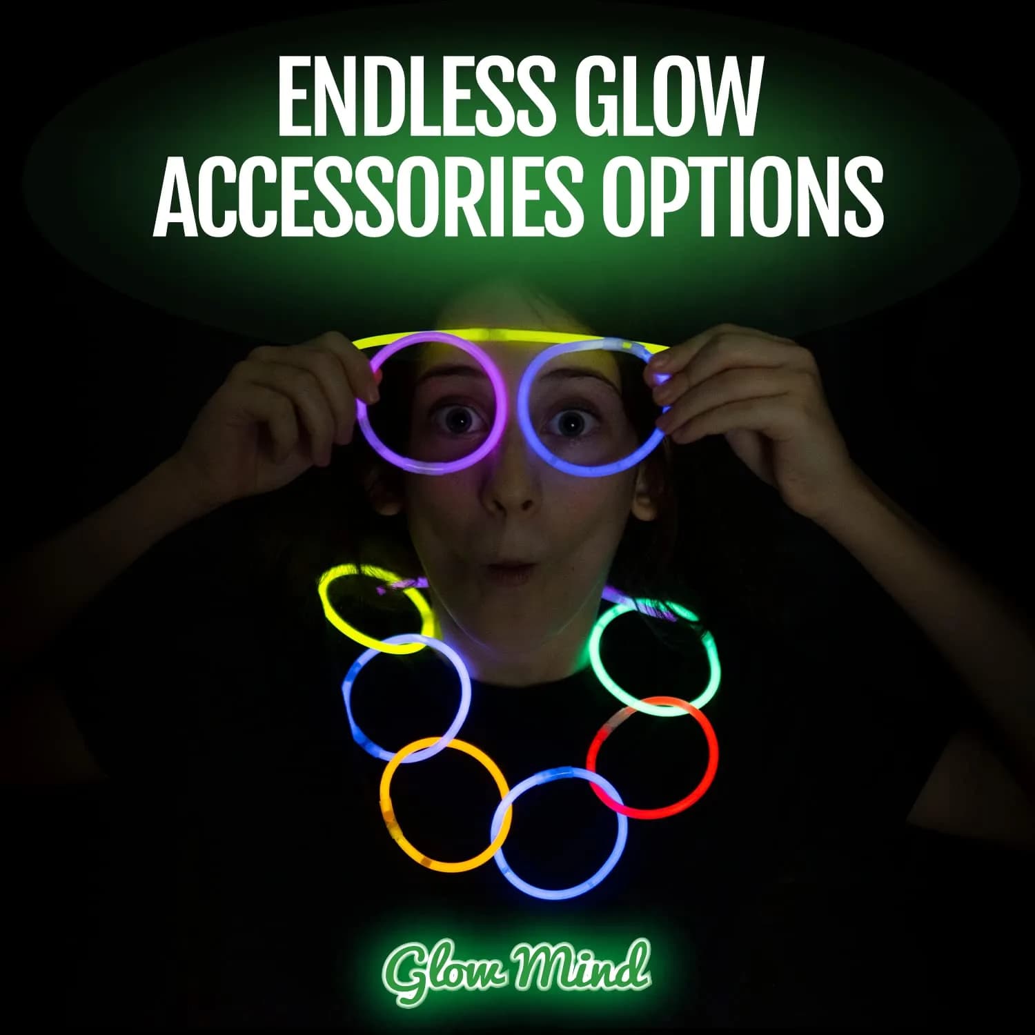 Glow Mind 500 Ultra Bright Glow Sticks Bulk Party Pack, Multi Color (500 Count) thumbnail 5