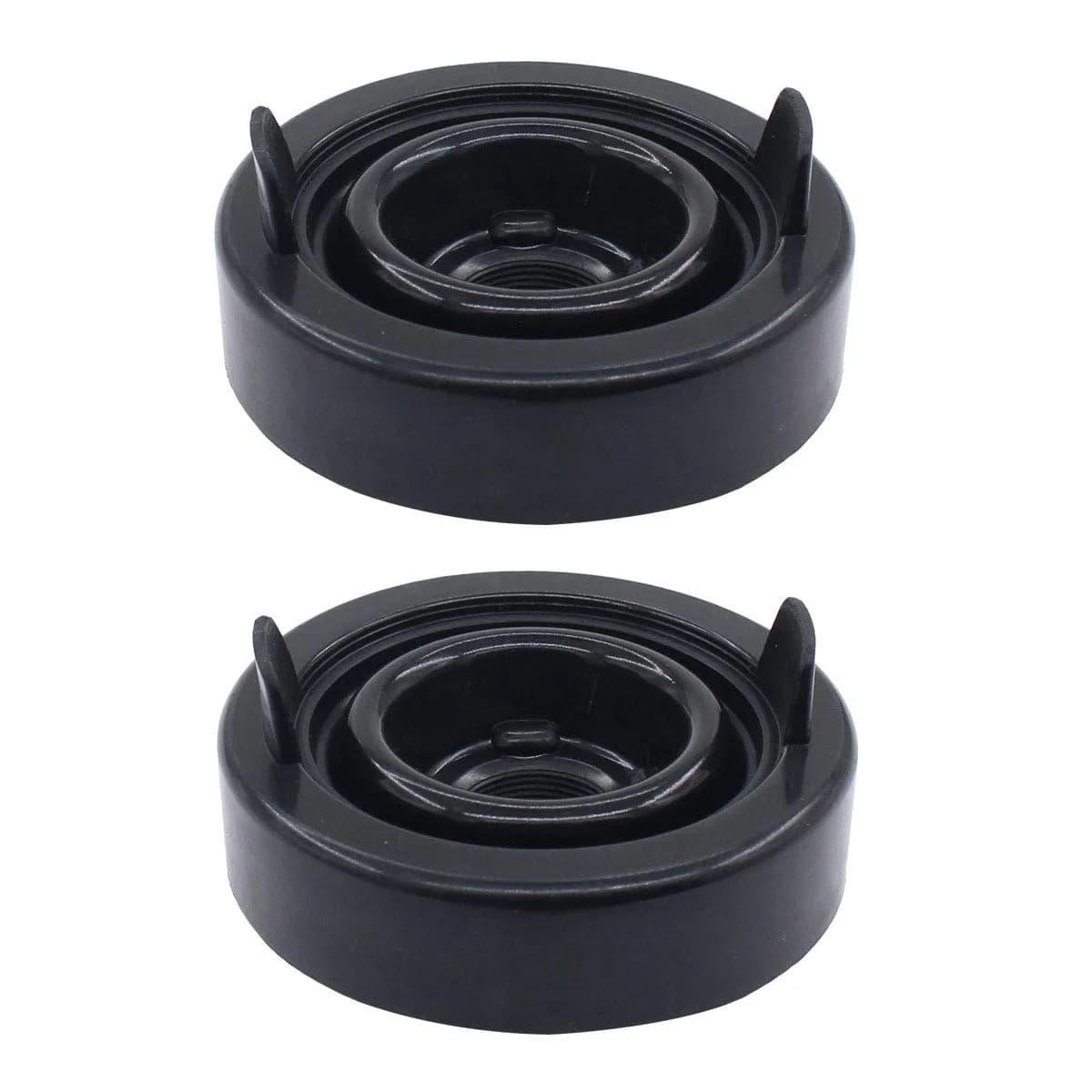 NewYall Headlight Dust Cover Cap Rubber Seal with 20mm Hole for LED Conversion (80mm Diameter) - main product image