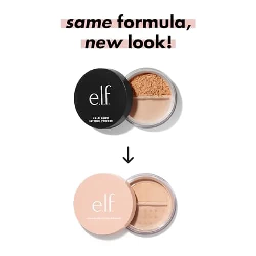 e.l.f. Halo Glow Soft Focus Setting Powder Deep 0.24 oz (6.8 g) | Vegan & Cruelty-Free Loose Powder thumbnail 3