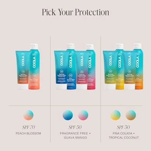 COOLA Clear Sunscreen Spray SPF 50 Fragrance Free 177ml (6 fl oz) | Broad Spectrum Protection thumbnail 6